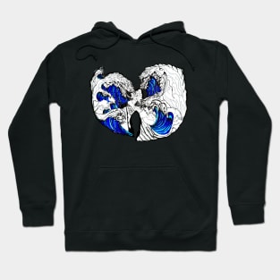 Wutang - Japanese Waves Art Hoodie